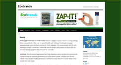 Desktop Screenshot of ecobrands.com